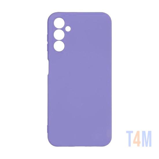 Capa de Silicone com Moldura de Câmera para Samsung Galaxy A15 4g Roxo